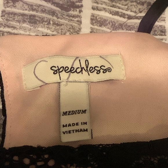 Speechless Black Dress - Picture 3 of 4